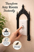 Set of 2 Gothic Arch Wall Decor, Cathedral Style, Dark Academia Home Hanging Pair, Multi Use Display Item- Doll House, Picture Frame Display