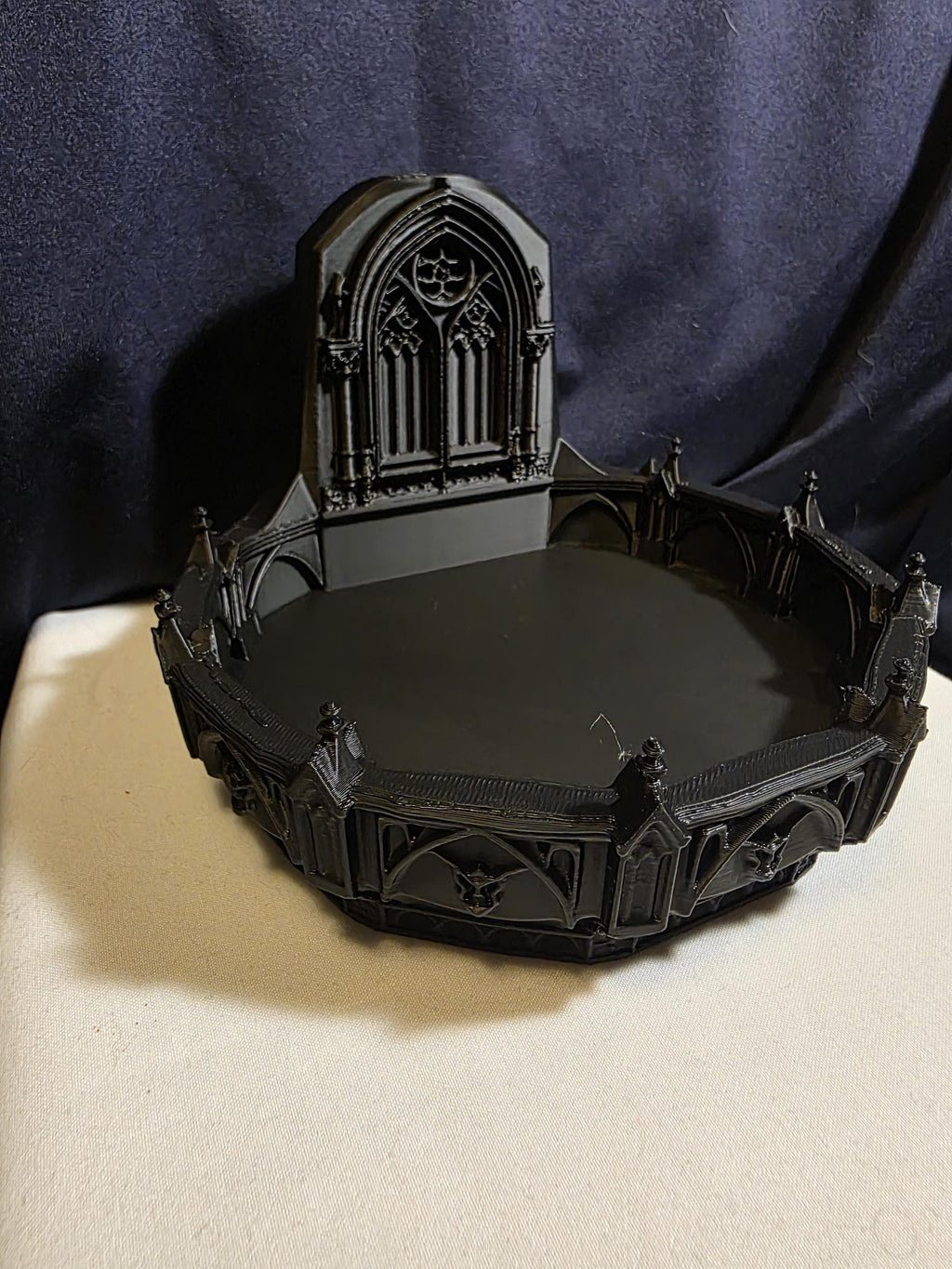 Gothic Jewelry Catch-All Tray | Dark Academia Jewelry Organizer | Gothic Decor Vanity Tray