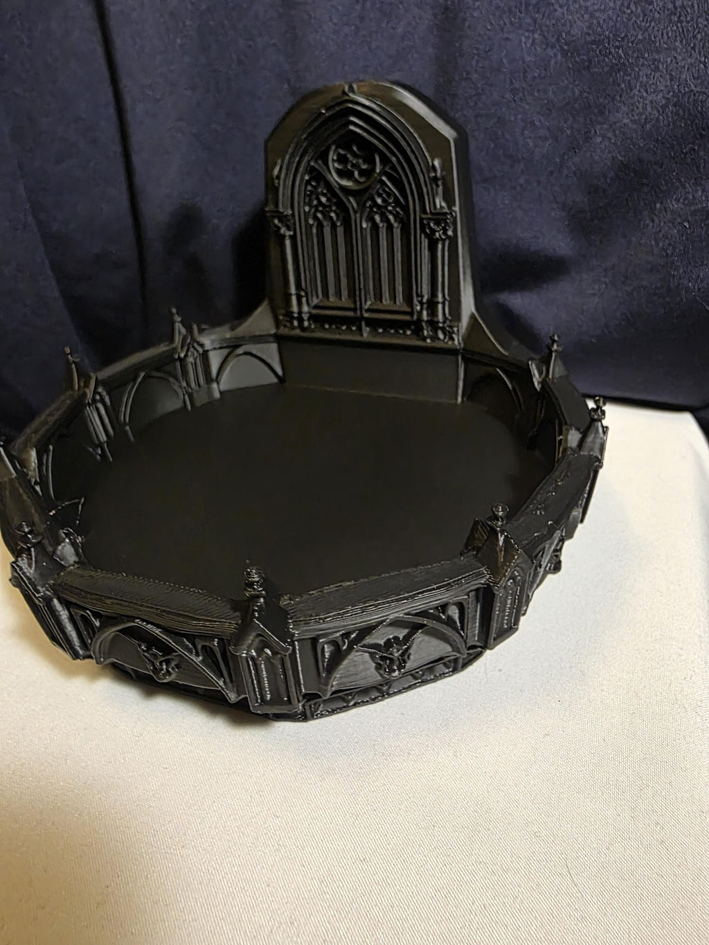 Gothic Jewelry Catch-All Tray | Dark Academia Jewelry Organizer | Gothic Decor Vanity Tray