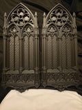 12” Gothic Cathedral Wall Panels – Dark Academia Wall Decor Set, Black Gothic Home Decor