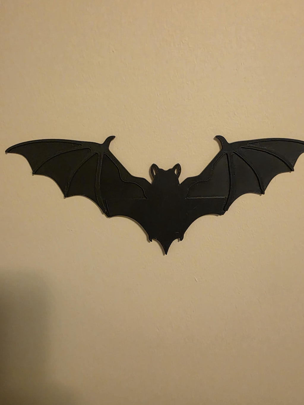 3 Pack Gothic Bat Wall Decor | 3D Printed Bat Wall Art | Dark Academia Home Decor | Halloween Wall Hanging | Spooky Minimalist Bat Decor
